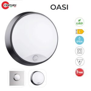 Plafoniera LED Oasi Tonda 14w Luce Natura 1600 Lumen